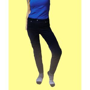 Buffalo David Bitton ~ Icon Mid-Rise Corduroy Skinny Jeans ~ Dark Blue Size 6/28